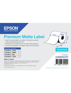 EPSON Epson labelrol, normaal papier | C33S045727