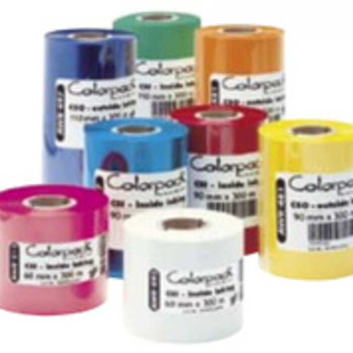 ARMOR thermal transfer ribbon, APR 559 wax/resin, 90mm, green | T64208IO