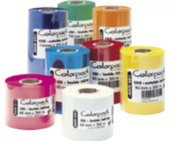 ARMOR thermal transfer ribbon, APR 5 wax/resin, 90mm, green | T64139IO