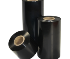 ARMOR thermisch transfer lint, AWR 470 wax, 100mm, zwart | T26204IO