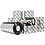 Honeywell I90487-0 Honeywell, thermal transfer ribbon, TMX 2010 / HP06 wax/resin, 55mm, 25 rolls/box, black
