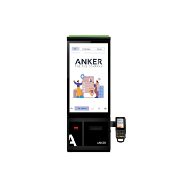 ANKER Anker Self-Checkout S238-II, Scanner (2D), BT, Ethernet, Wi-Fi, black | 58400.000-0070