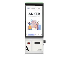 ANKER Caja de autopago Anker, escáner (2D), Bluetooth, Ethernet, WLAN, Android, blanco | 58400.010-0030