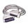 Bixolon connection cable, parallel, length: 1.8 m