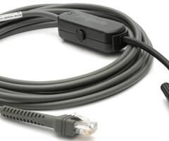 Zebra Zebra connection cable, RS-232, Nixdorf | CBA-R41-S12ZAR