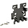 Zebra mounting bracket, 75 mm, incl.: 75 mm VESA mounting plate