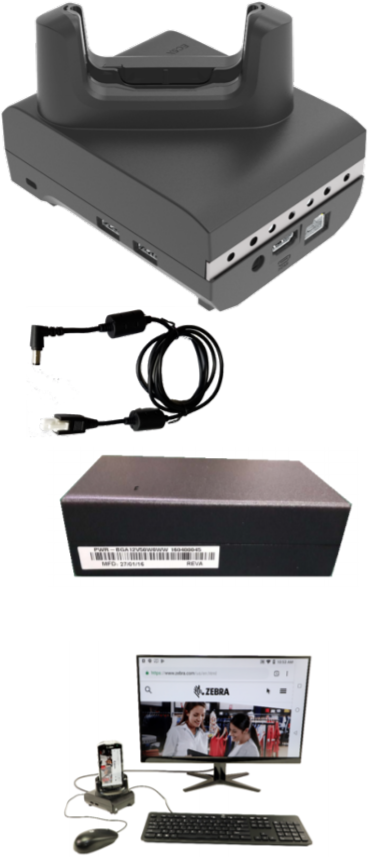 Zebra Zebra Dockingstation, 4x USB, EC55, Ethernet