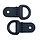 Clips en D Zebra