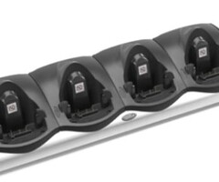 Zebra CRD9101-4001ER Zebra Lade-/Übertragungsstation, Ethernet, 4-Fach