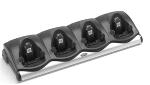 Zebra Zebra Lade-/Übertragungsstation, Ethernet, 4-Fach, 2050 g, separat bestellen: Netzteil