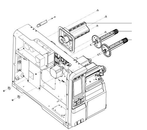 TSC Rebobinadora TSC, compatible con: MX241