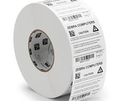 Zebra 880380-025 Zebra Z-Ultimate 3000T, Rotolo etichette, materiale sintetico, 76x25mm, argento