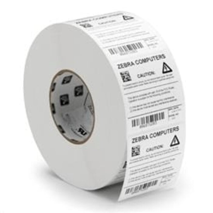 Zebra Zebra Z-Ultimate 3000T, Rotolo etichette, materiale sintetico, 76x25mm, argento, 76 mm