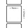 labelrol, synthetisch, 76x127mm, De afmetingen van de labels zijn 76x127mm