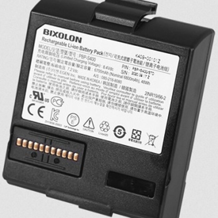 BIXOLON PBP-S400/STD Bixolon spare battery, extended