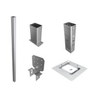 ELO Kit de soporte Elo, poste de techo, El kit de montaje en techo Elo es ideal para el
