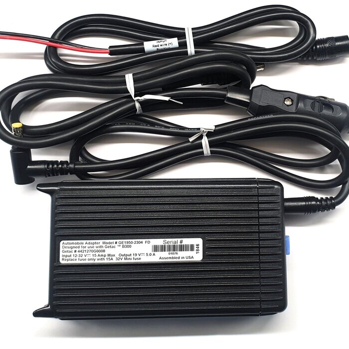 GETAC Fuente de alimentación para vehículos Getac Lind, 12-32 VCC | 4421270G0008