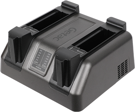 GETAC Getac Akkuladestation, 2-Fach, UK, 4000 g, inkl.: Netzteil