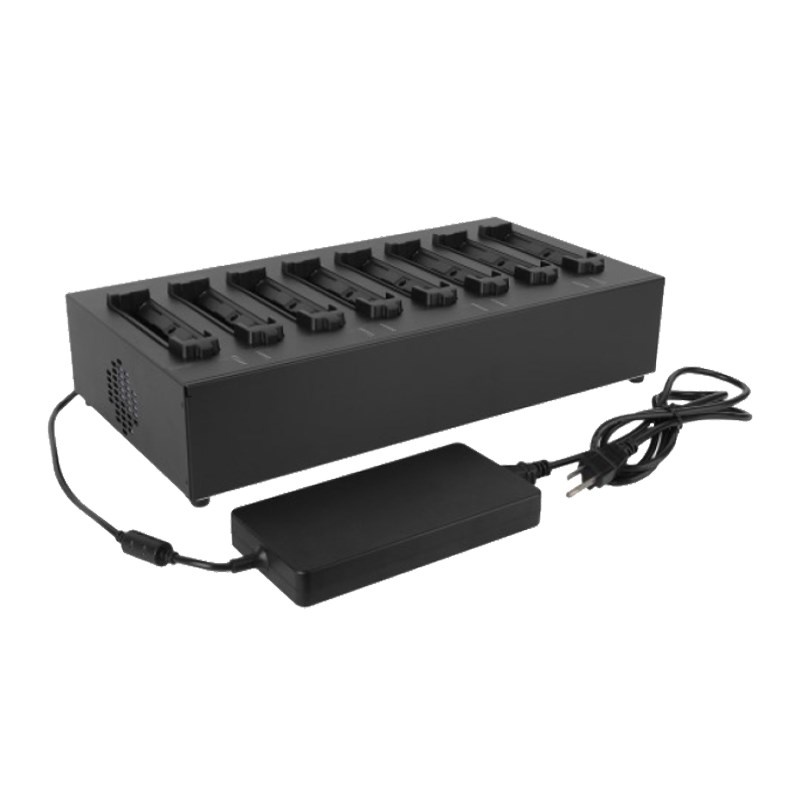 GETAC Getac battery charging station, 8 slots, UK, 7040 g, incl.: power supply