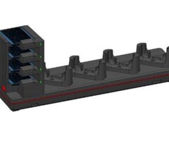 Honeywell CT45-5CB-UVN-BAT-2 Honeywell Ladestation, 4-Fach