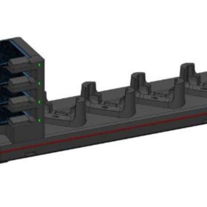 Honeywell Estación de carga Honeywell, 4 ranuras | CT45-5CB-UVN-BAT-2