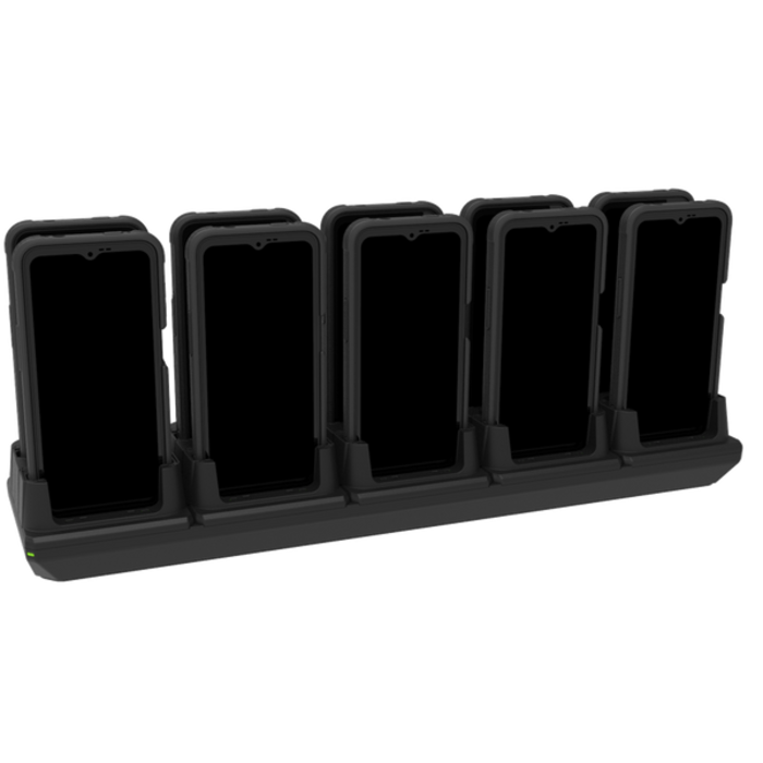 KOAMTAC Estación de carga KOAMTAC, 10 ranuras, Compatible con KDC185, Incluye adaptador y cable de alimentación (Reino Unido)