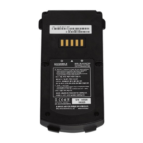 M3 M3 Mobile spare battery, pack of 10, Spare battery, 6700 mAh, pack of 10, fits for: UL20F