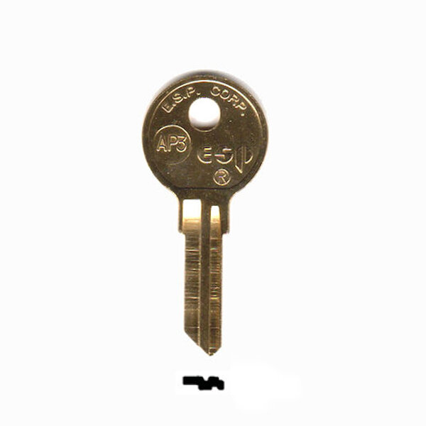 METAPACE spare keys K-4 Metapace replacement key, 2 pcs.