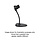 Honeywell stand tbv 5145, zwart, De Honeywell standaard voor 5145