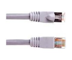 Patch cable, shielded, clear white
