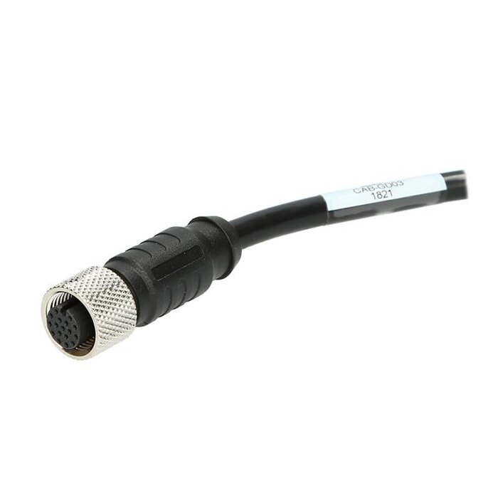 DATALOGIC Cable de conexión Datalogic, 17 kg, El cable tiene 3 metros de longitud y está aislado