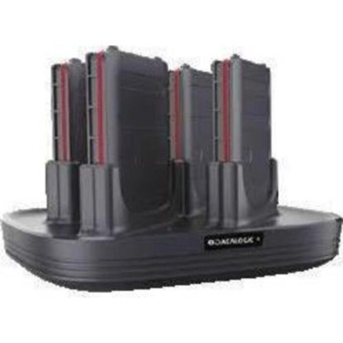 DATALOGIC Datalogic Akkuladestation, 4-Fach, 580 g, Farbe: schwarz
