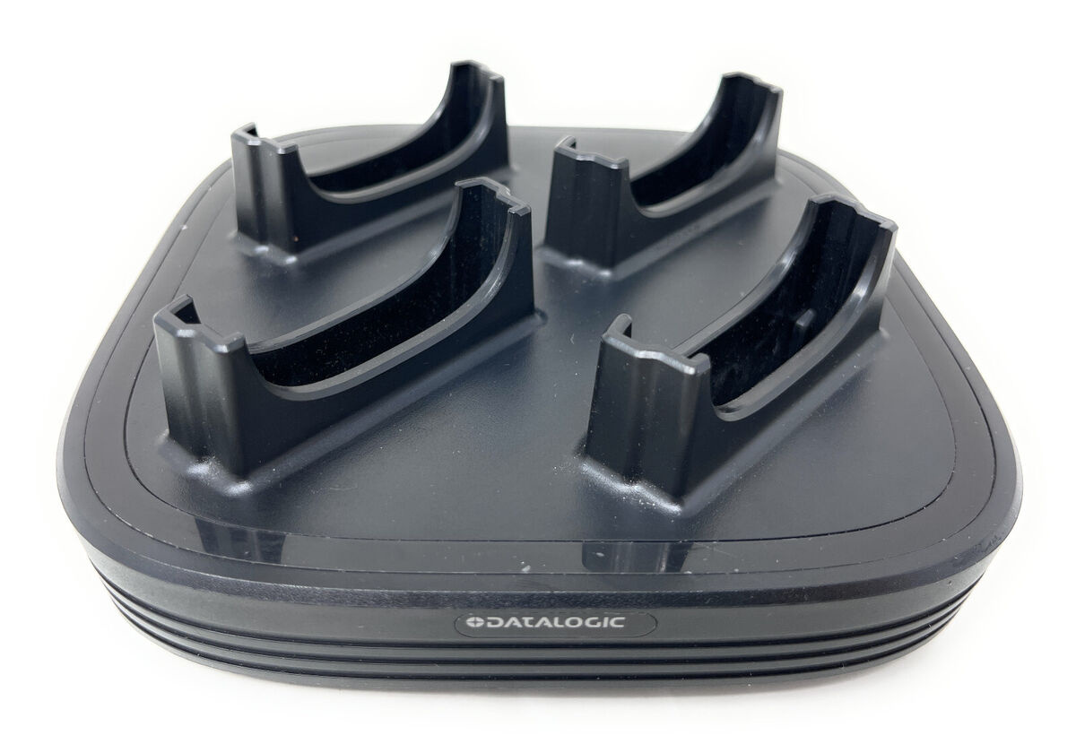 DATALOGIC Datalogic Akkuladestation, 4-Fach, 580 g, Farbe: schwarz