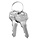 Elo spare key, 25 pcs, closure: 003, 2 pcs