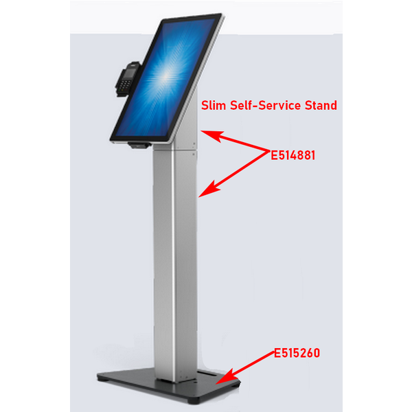 ELO E515260 Elo Slim Self-Service Stand, Floor Stand