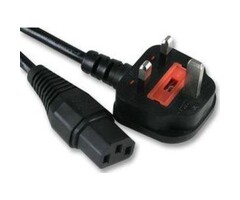 Zebra Zebra power cord, C13, UK | 46637