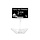 Evolis price ticket stand, 8 cm, cristal