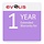 Evolis warranty extension, 1 year, 1 year more, Warranty extension, 1 year more, fits for: Primacy