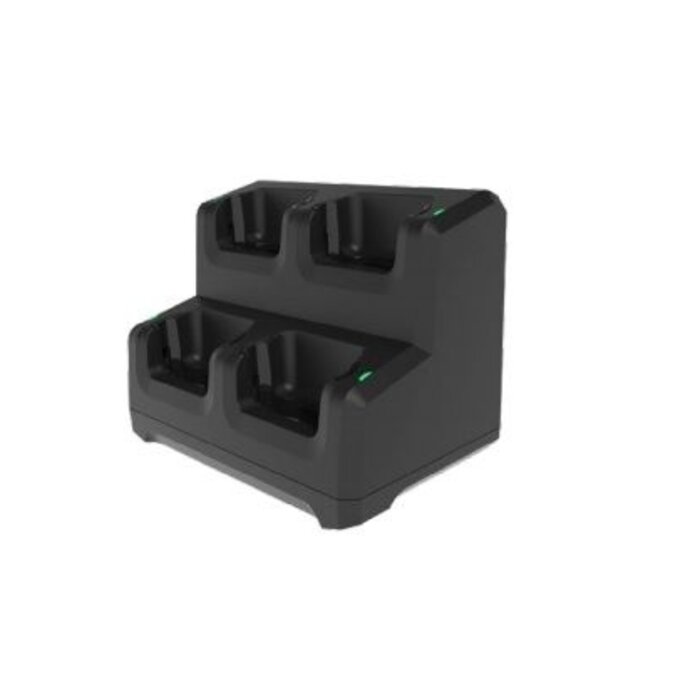 Zebra Zebra charging station, 4 slots, locking | CRD-EC5X-4SCOL-01