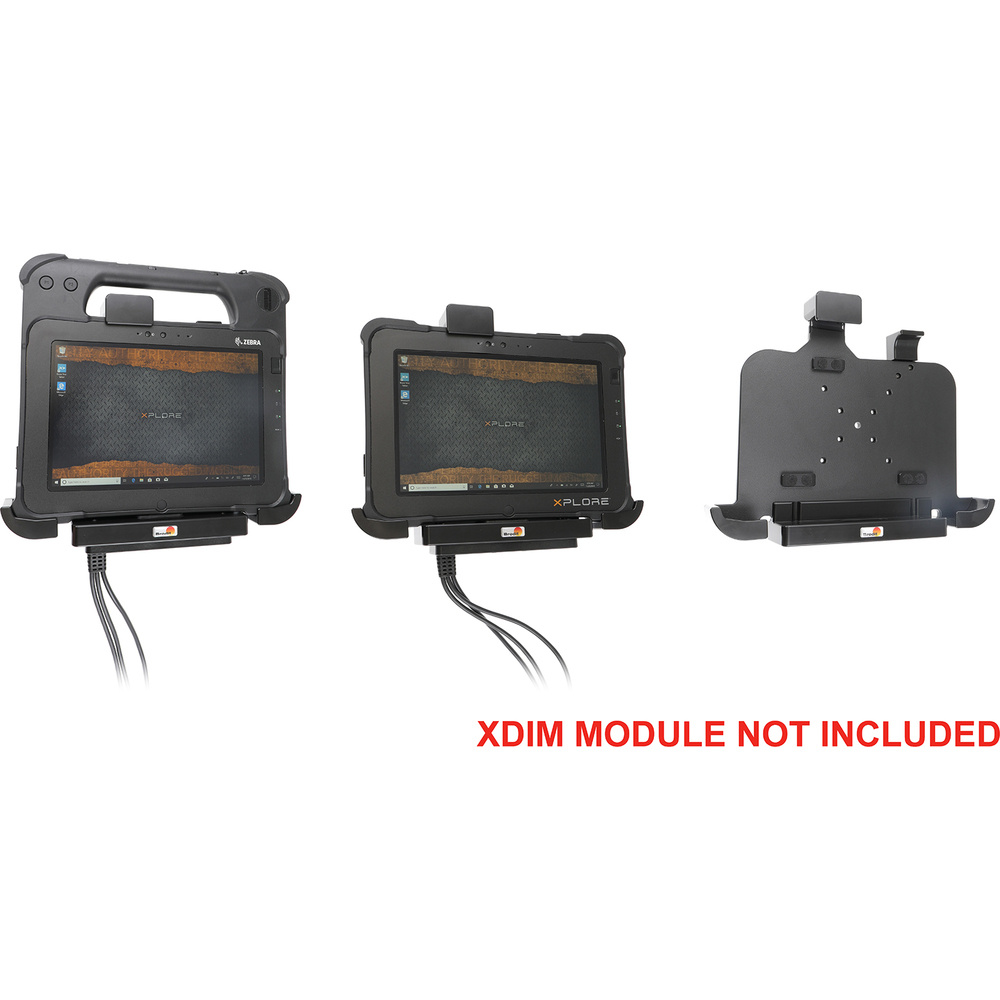 BRODIT Brodit Halterung, mit Verriegelung, Zebra L10, optional: XDIM Modul fürs laden