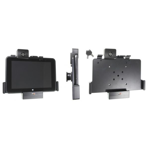 BRODIT Brodit Halterung, TS, mit Verschluss, ET5X (8 Zoll), Kugelgelenk (Tilt Swivel)