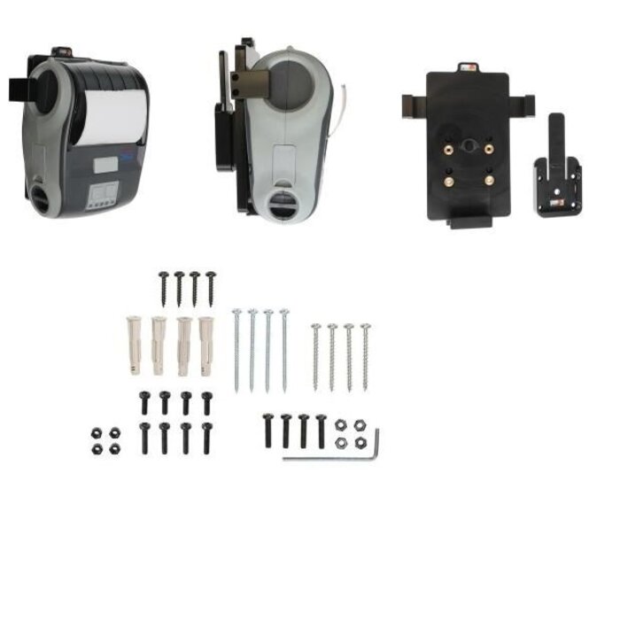 BRODIT Brodit Wand-/Tischhalterung, Alpha-3RW, mit MultiMoveClip, ABS/Acetal
