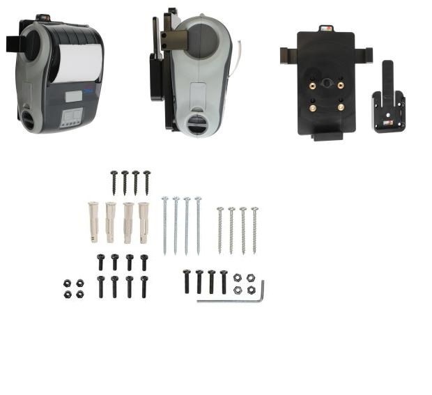 BRODIT Brodit wall/table mount, Alpha-3RW, with MultiMoveClip, ABS/Acetal