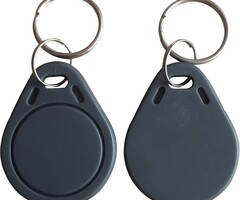 10 pieces of Mifare Classic 1K key fobs Gray - RFID Tags - RFID