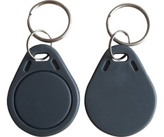 10 pieces of Mifare Classic 1K key fobs Gray - RFID Tags - RFID