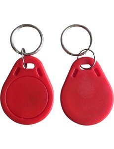  10 pieces of Classic 1K key fobs Red - RFID Tags - RFID