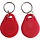 10 llaveros clásicos de 1K rojos - Etiquetas RFID - RFID