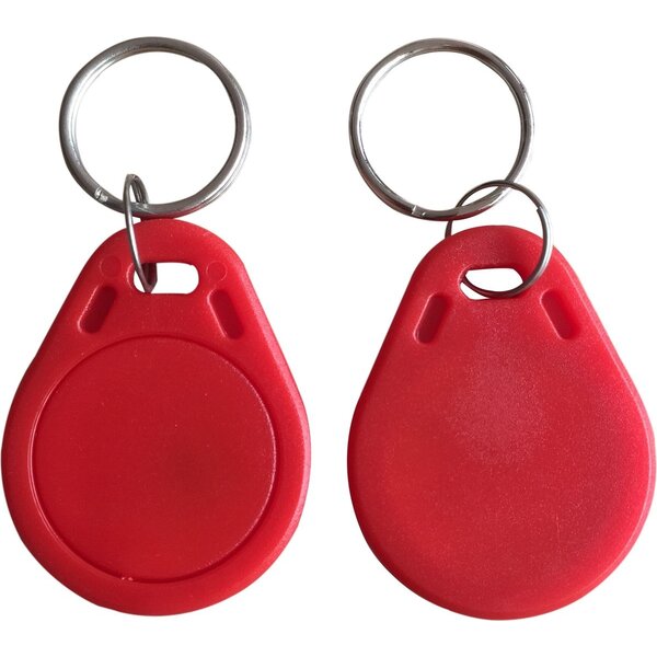 10 pieces of Classic 1K key fobs Red - RFID Tags - RFID