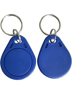  Mifare classic 1K sleutelhangers blauw - RFID Tags - RFID - 10 stuks