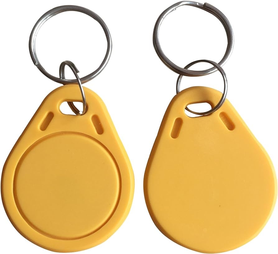 10 stuks Mifare classic 1K Key fobs yellow- RFID Tags - RFID